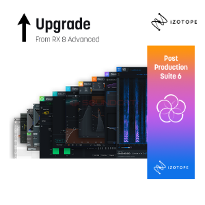 [iZotope] [Upgrade] RX Post Production Suite 6 (RX 8 Advanced)